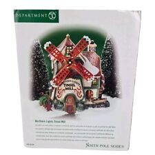 Department 56 Northern Lights Tinsel Mill 56704 North Pole Series Christmas Hous picture