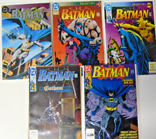 Lot of 5 Batman Comics #468 477 494 498 500 VF 1992-1993 Bain Scarecrow Joker picture