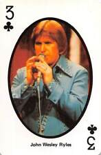 John Wesley Ryles American Country Music Singer Vintage Single Swap Playing Card picture