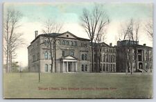 Ohio Weslyan University Slocum Library c1900's Delaware OH Vintage Postcard picture