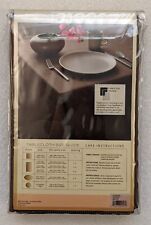 Foreston Trends Corsica Brown 60in x 102in Oblong Tablecloth picture