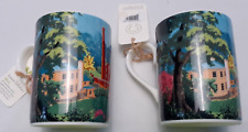 Quarry Bank Styal Cheshire UK Mugs Set/2 National Trust Souvenir Collection Tags picture
