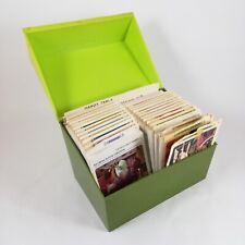 The Betty Crocker Recipe Card Library with Green Box Vintage 1971 picture