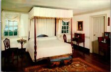Vintage Postcard - Washington's Bedroom At Mount Vernon Un-Posted picture