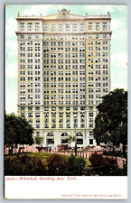 New York,NY Whitehall Building Souvenir Post Card Co. Antique Postcard Vintage picture