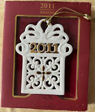 Lenox 2011 Christmas Ornament A Year To Remember with Box picture