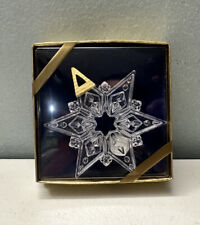 Metropolitan Museum of Art 2005 Crystal Star Ornament 07-00050-8 Fast Shipping  picture