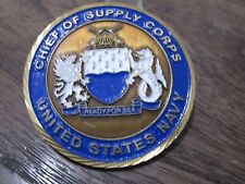 USN NAVSUP Chief of Naval Supply Systems Command Commanders Challenge Coin #14U picture