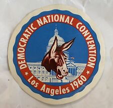 1960 Democratic National Convention Los Angeles CA Kennedy Decal Sticker picture