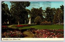Postcard Gibson Park Great Falls Montana named after Paris Gibson,Founder  D-2 picture