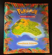 Pokemon Southern Islands 100% complete set 18/18 English with original binder picture
