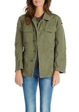 Vintage German army field moleskin shirt jacket coat olive military old type picture