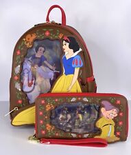 Loungefly Disney Snow White and the Seven Dwarfs Lenticular Portrait Set 2 Pcs. picture