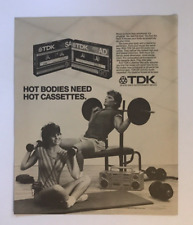 TDK AD90 Hot Bodies Need Hot Cassettes Vintage 1985 12