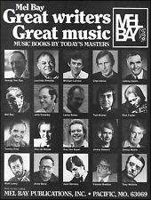 Mel Bay Music Books 1983 ad Chet Atkins Arnie Berle George Van Eps Johnny Smith picture