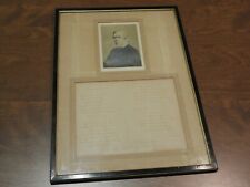 Samuel Francis Smith - Autograph Manuscript Signed - All Four Stanzas of America picture