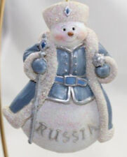 Snowman Santa Father Christmas Kurt S. Adler KSA Ornament Russia 4