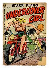 Undercover Girl, Starr Flagg #6 GD 2.0 1953 picture