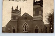 Postcard Missouri Brookfield First Presbyterian Church picture