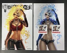 DEATHRAGE #3 DAWN MCTEIGUE NYCC EXCLUSIVE SET TRADE & VIRGIN NSFW NOTTI LMTD 20 picture