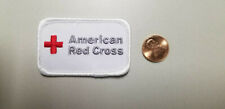 AMERICAN RED CROSS~UNUSUAL ITEM~~VINTAGE RED CROSS PATCH~B + BONUS PIN ~SCARCE picture
