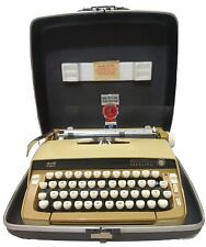 SCM VTG 1973 6MSE Smith- Corona Sterling Portable Manual Typewriter W/Case  NO🔑 picture