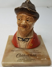 Henry Major The Gay Philosopher Figurine Carlsbad Hotel by the Sea Vintage picture