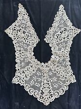 Antique Lace Crochet Collar For Dress making picture