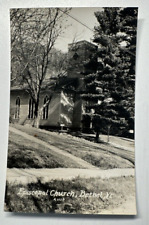 Bethel VT c1910 RPPC photo postcard - Episcopal Church Vermont picture