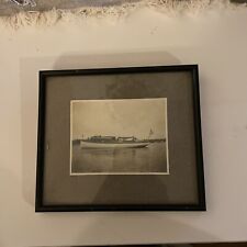 Vintage H.K.Turner Co. Boston Picture Of An Old Luxury Vessel picture
