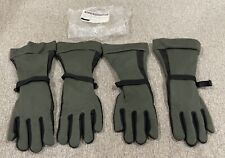 US MILITARY ISSUE 2 PR FUEL HANDLERS GLOVES FOLIAGE GREEN Large 8415-01-529-2621 picture