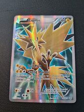 Pokemon Card - XY Generations 29/83 Zapdos EX Full Art Holo Rare - Mint To NM picture