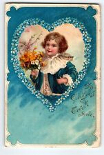 Valentines Postcard Victorian Children Ellen Clapsaddle Undivided Back 1907 picture