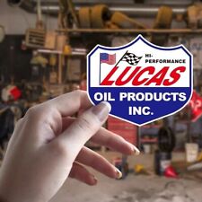 NEW AUTHENTIC RETAIL OEM LUCAS OIL PRODUCTS HIGH PERFORMANCE 6” DECAL STICKER picture