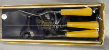 Vintage Peeredge Regent Cutlery Set - Forever Sharp Stainless - Bakelite Handles picture
