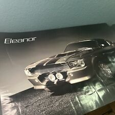 Vintage Eleanor Shelby GT500 Poster 1967 Ford Mustang 23x35 picture