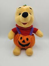 Vintage 1998 Disney Winnie the Pooh In A Pumpkin Halloween Plush Toy Mattel  picture