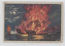 1954 Bowman US Navy Victories Blue Back The Bonhomme and Serapis #1 5c2 picture