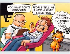 Postcard Garfield Dental Humor Comics Art picture