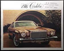 1979 Chrysler Cordoba Dealership Brochure Equipment Options picture