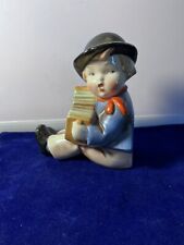 VTG  German Figurine US Zone Boy Playing According 5.5” picture