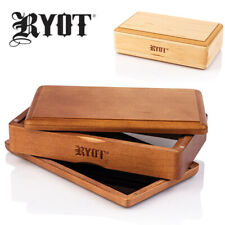 RYOT Solid Top Screen Wood Storage Boxes | 3x5 4x7 Box Kannastor Jar Grinder NEW picture