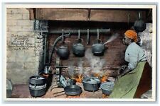 c1940s Old Time Method Cooking As Used Boscobel Farm Fredericksburg VA Postcard picture
