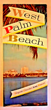 Vtg travel brochure WEST PALM BEACH, FLORIDA  picture
