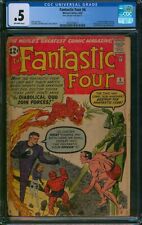 Fantastic Four #6 CGC 0.5 ⭐ 2nd Dr Doom & 1st Villain Team-Up ⭐ Marvel 1962 picture