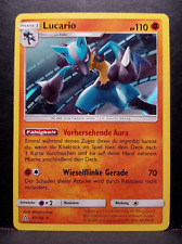 Lucario 67/156 Ultra Prism Holo Pokemon Pokemon Card German Near Mint picture