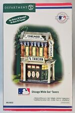 Department 56 Christmas in the City Chicago White Sox Tavern #59232 Damaged Sign picture