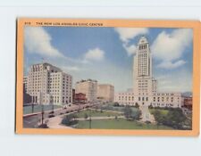 Postcard The New Los Angeles Civic Center California USA picture
