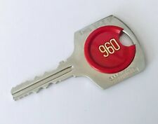 Vintage Winfield Hotel Motel Room Key Red #960 Winfield Lock System picture