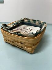 2005 Royce Craft Hand Woven COASTER basket Made In Ohio, USA w/ 6 Coasters picture